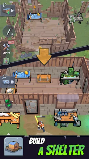 Zombie Slasher: Survival RPG Ekran Görüntüleri