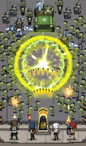 Zombie War Idle Defense Game应用截图