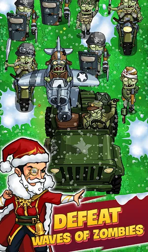 Zombie War Idle Defense Game应用截图