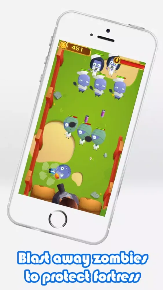 Zombie Cannon Blaster - shoot zombies! Screenshots