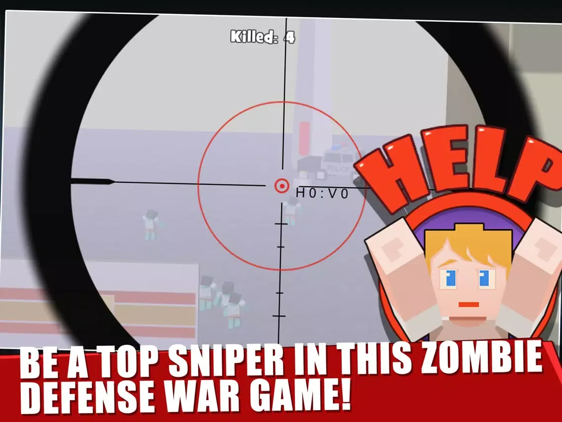 Screenshot di Zombie Town: Sniper iPad 