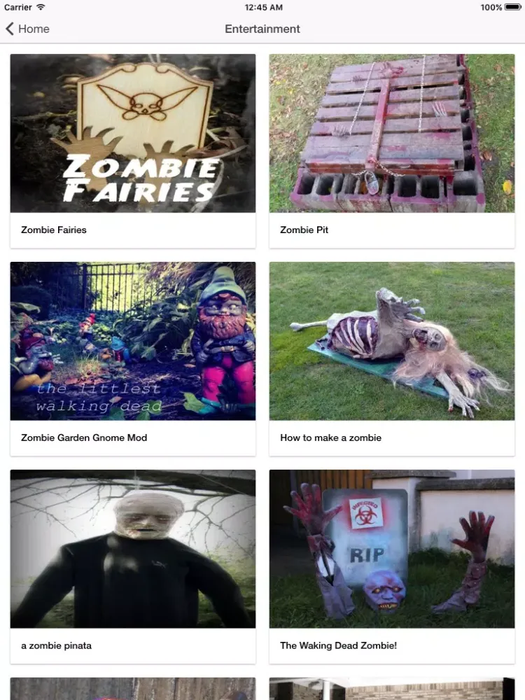 How It's Made:Walking Dead edition iPad 應用截圖
