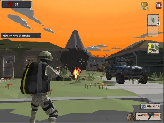 صور Zombie Hunter Shooter survival iPad 