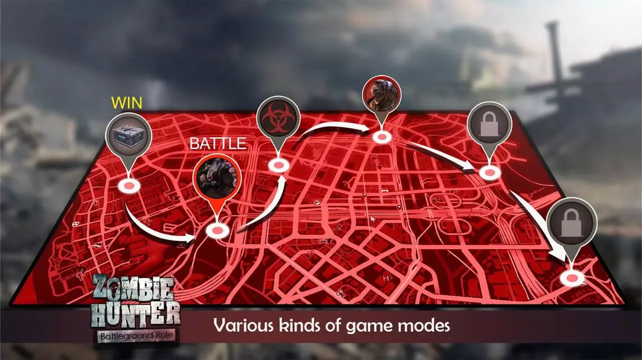 Скриншоты Zombie Hunter : Battleground Rules