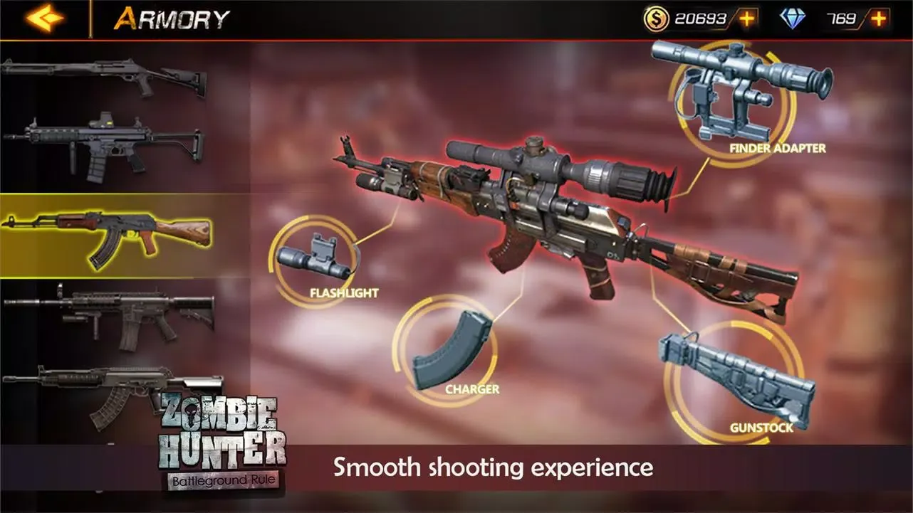 Скриншоты Zombie Hunter : Battleground Rules