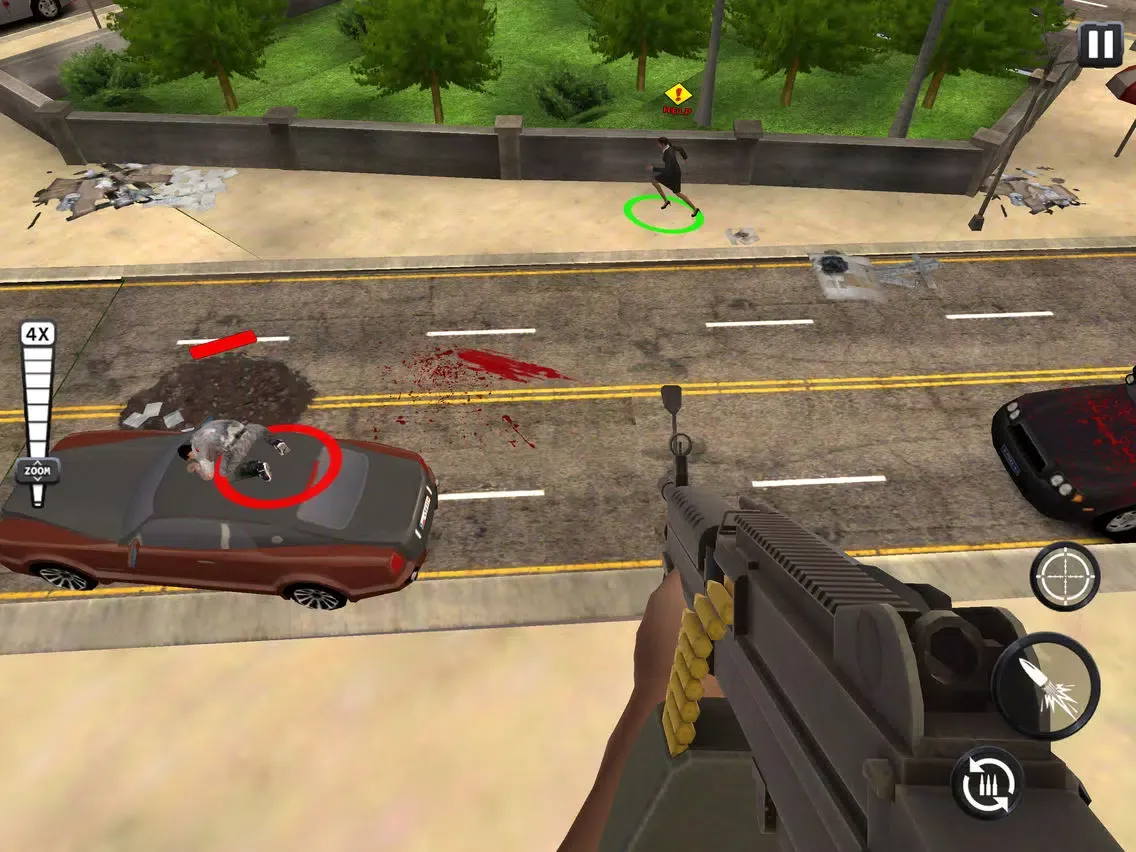 Zombie Hunter Ultimate Sniper iPad  স্ক্রিনশট