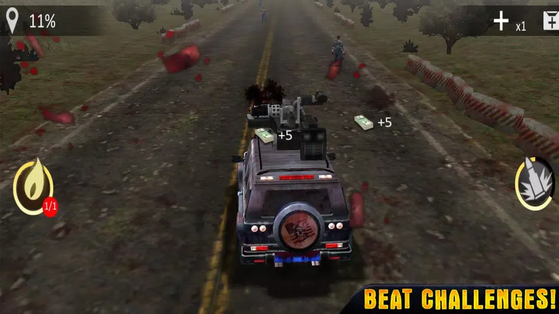 Death racing: Zombie Shoot سکرین شاٹس