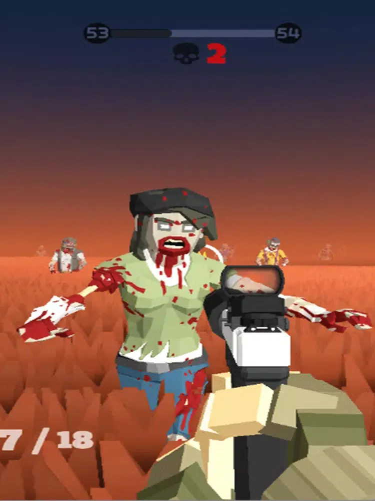 تصاویر Zombie land : shoot them all iPad 