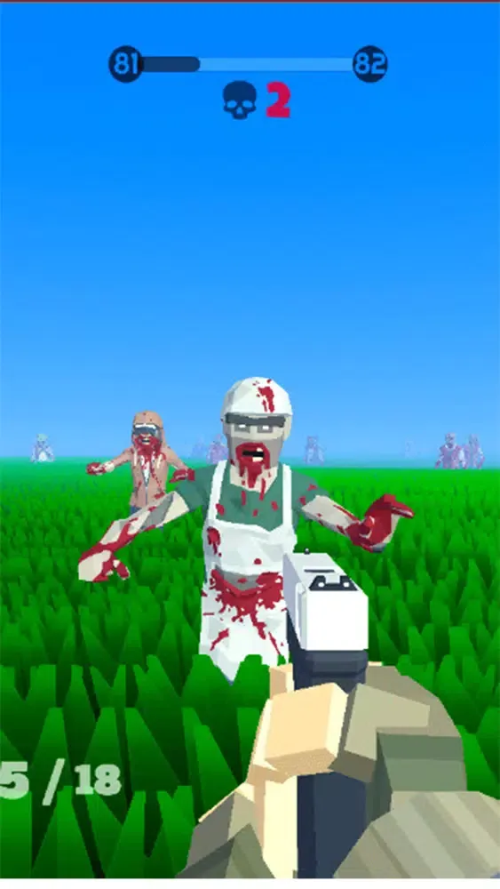 تصاویر Zombie land : shoot them all