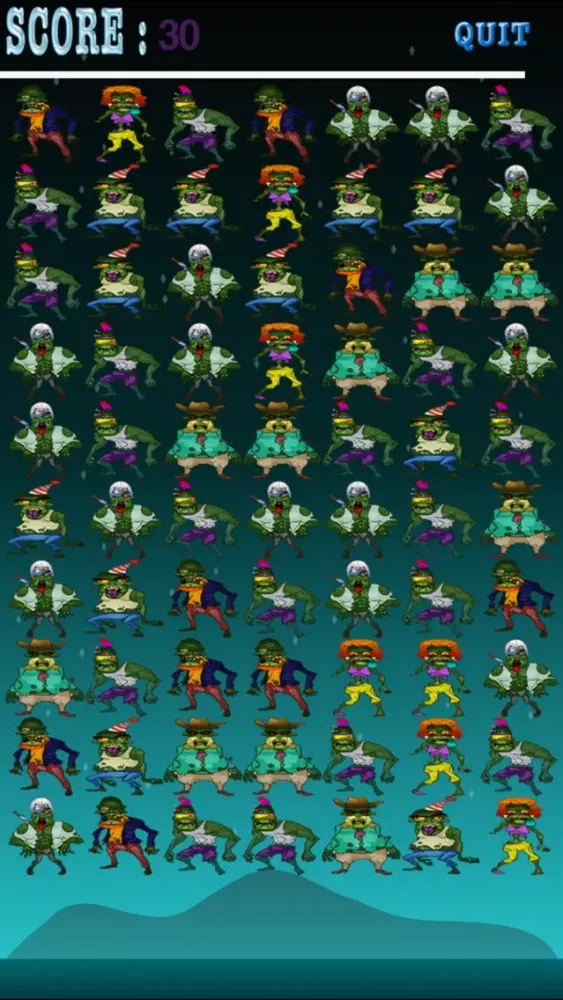 Zrzuty ekranu Zombies 3 Match - 3 Puzzle Mania