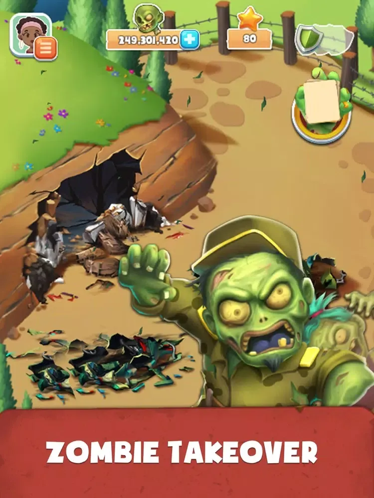 Capturas de tela do Zombie Millions iPad 