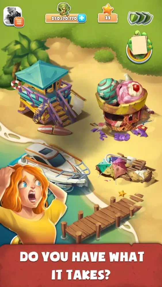 Capturas de tela do Zombie Millions