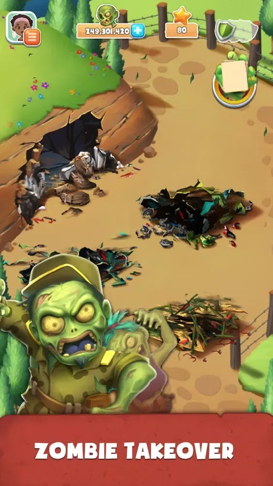 Capturas de tela do Zombie Millions