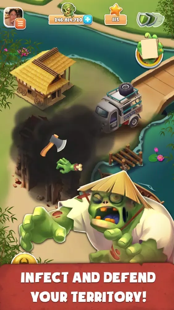 Capturas de tela do Zombie Millions