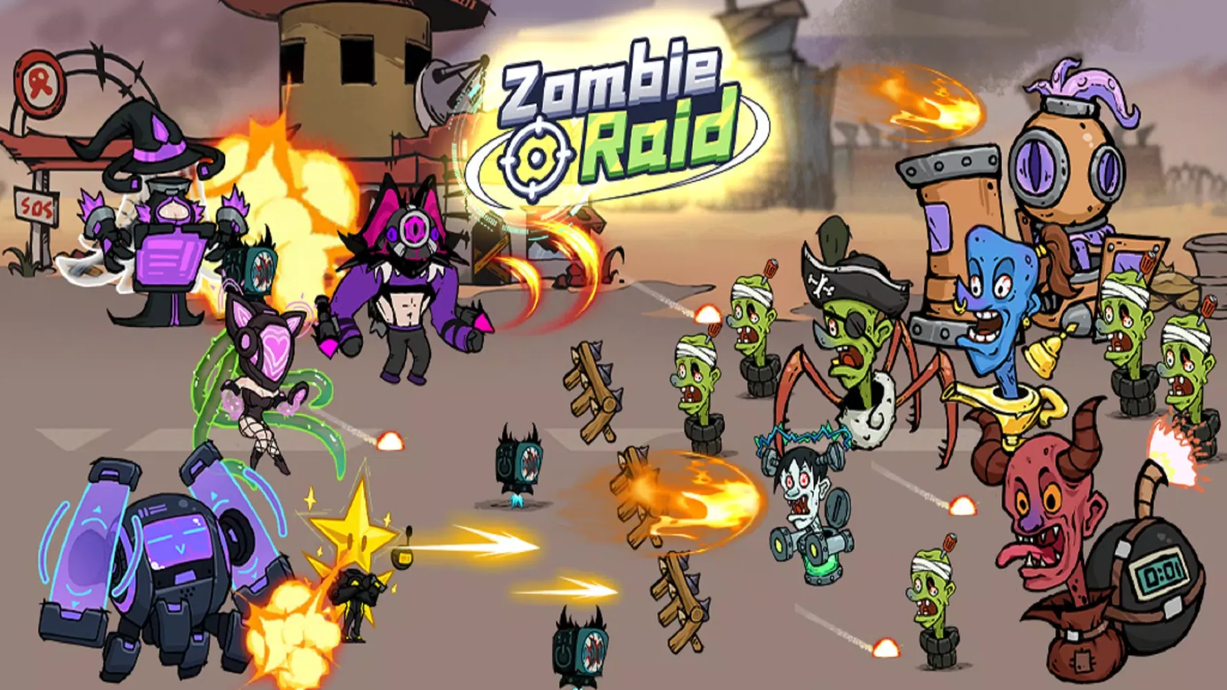 Zombie Raid Ekran Görüntüleri