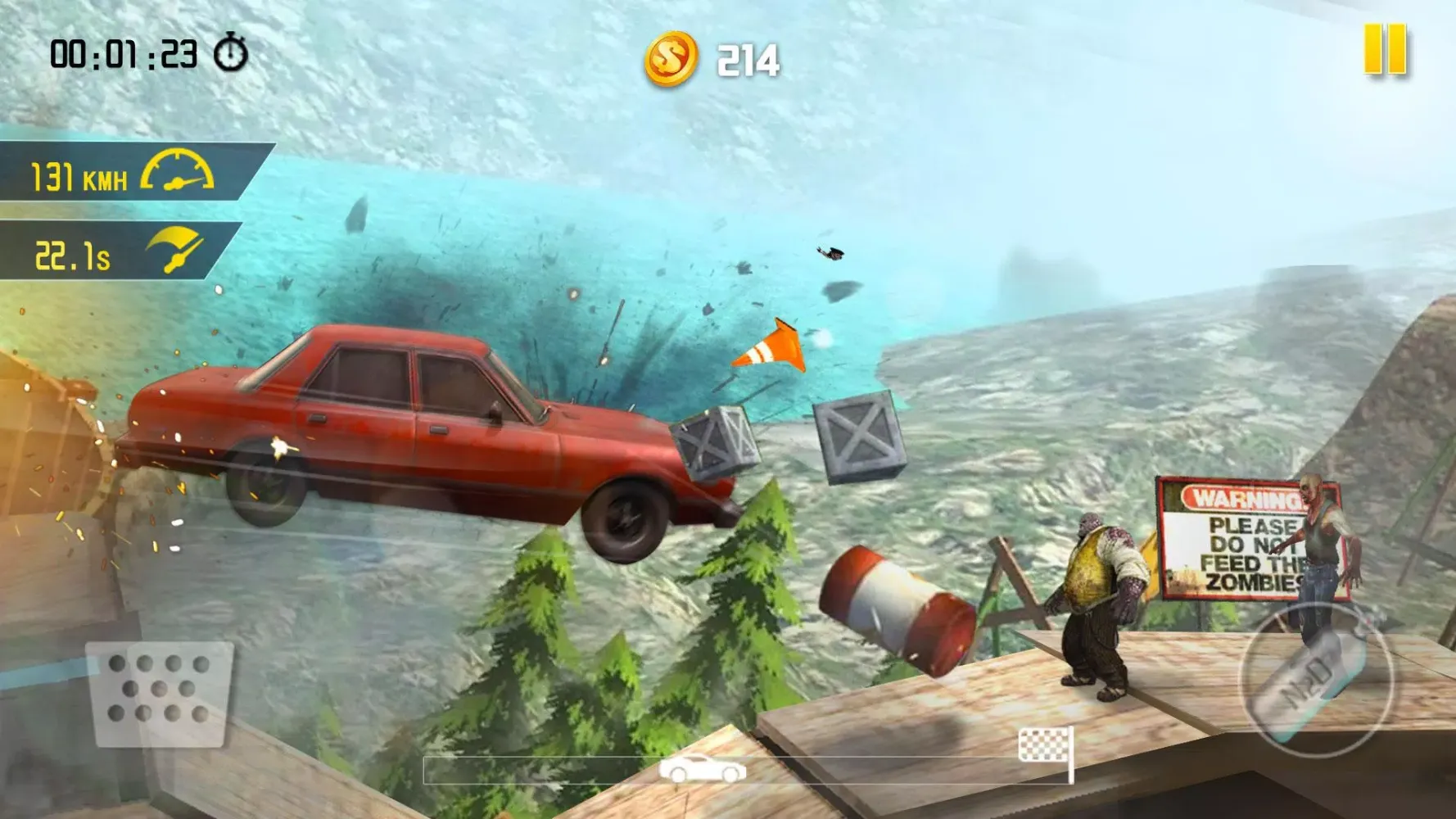 Ảnh chụp màn hình của Zombie Road Escape