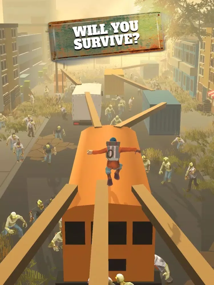 Captures d'écran de Zombie Apocalypse Run iPad 