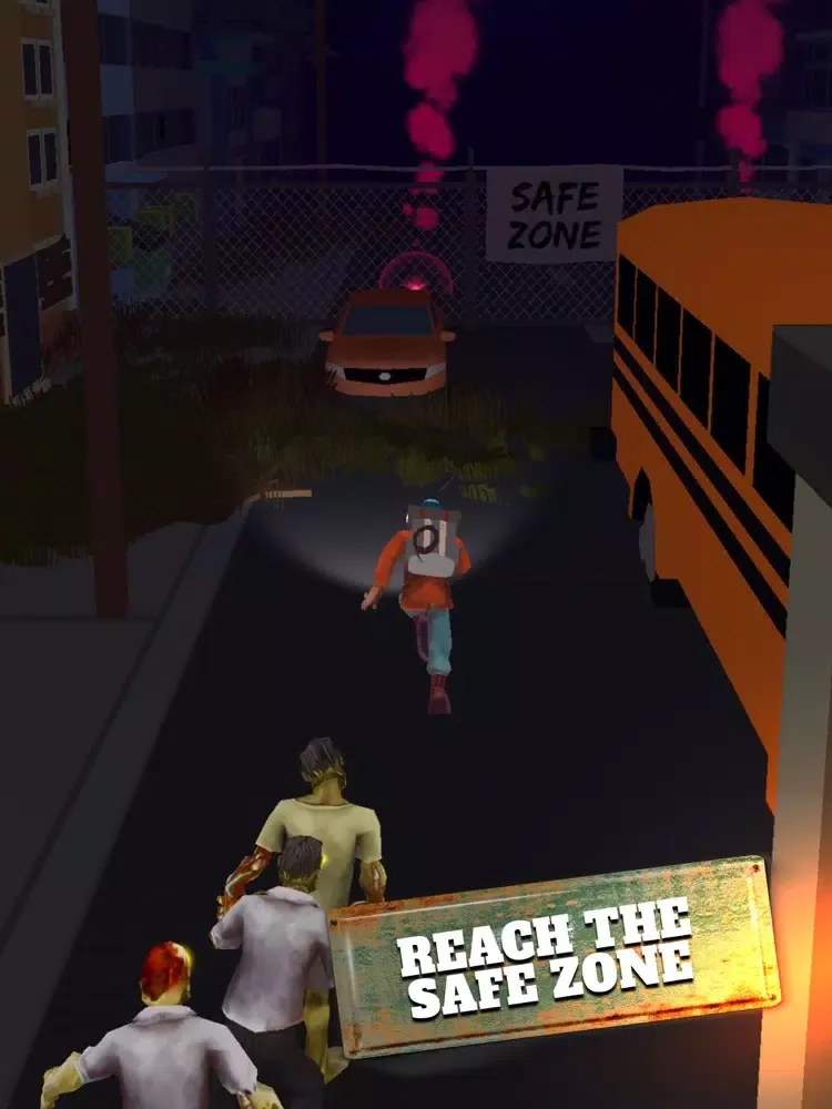 Captures d'écran de Zombie Apocalypse Run iPad 