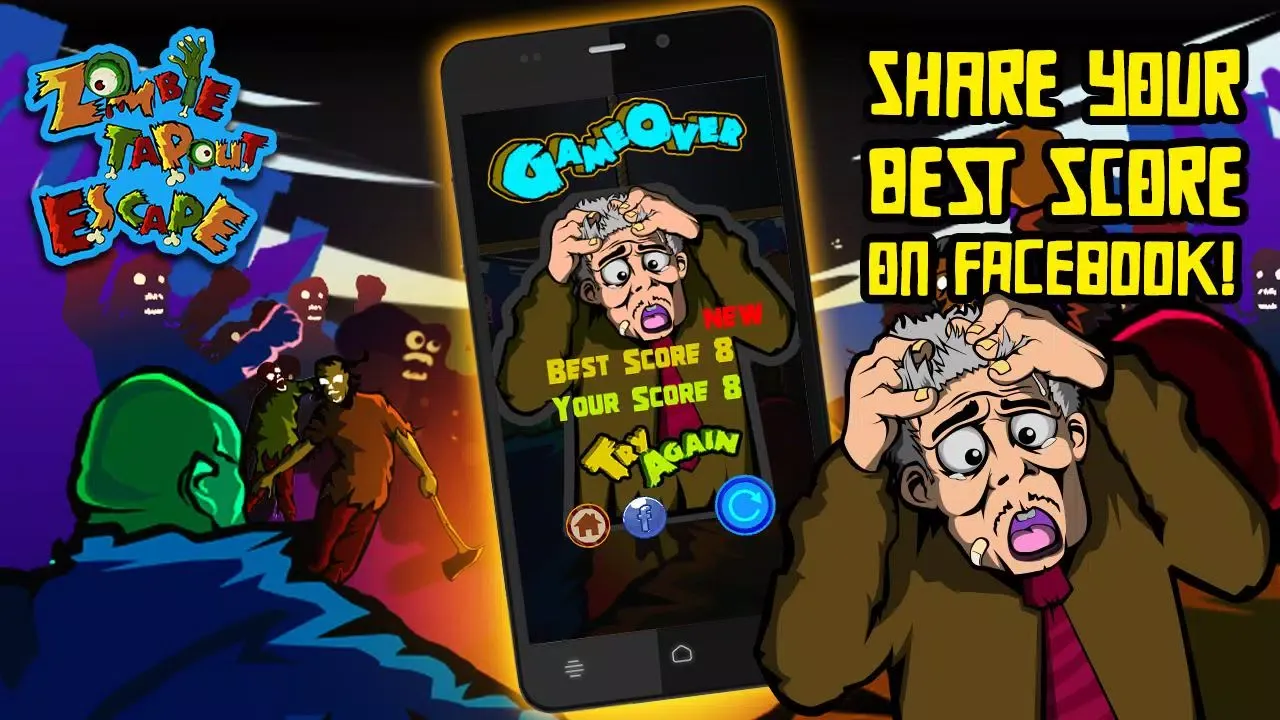 Zombies Escape Game: Climb Up! スクリーンショット