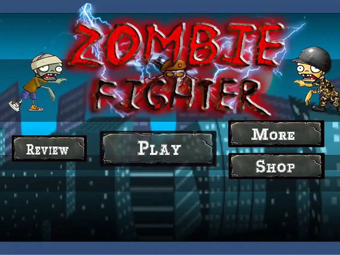 Zombie Fighter : Zombie Shooter iPad 應用截圖