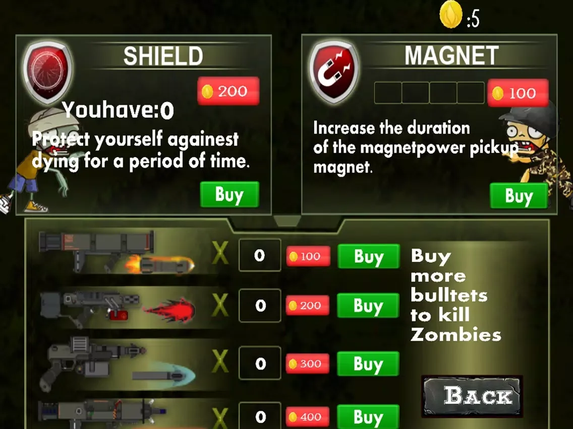 Zombie Fighter : Zombie Shooter iPad 應用截圖