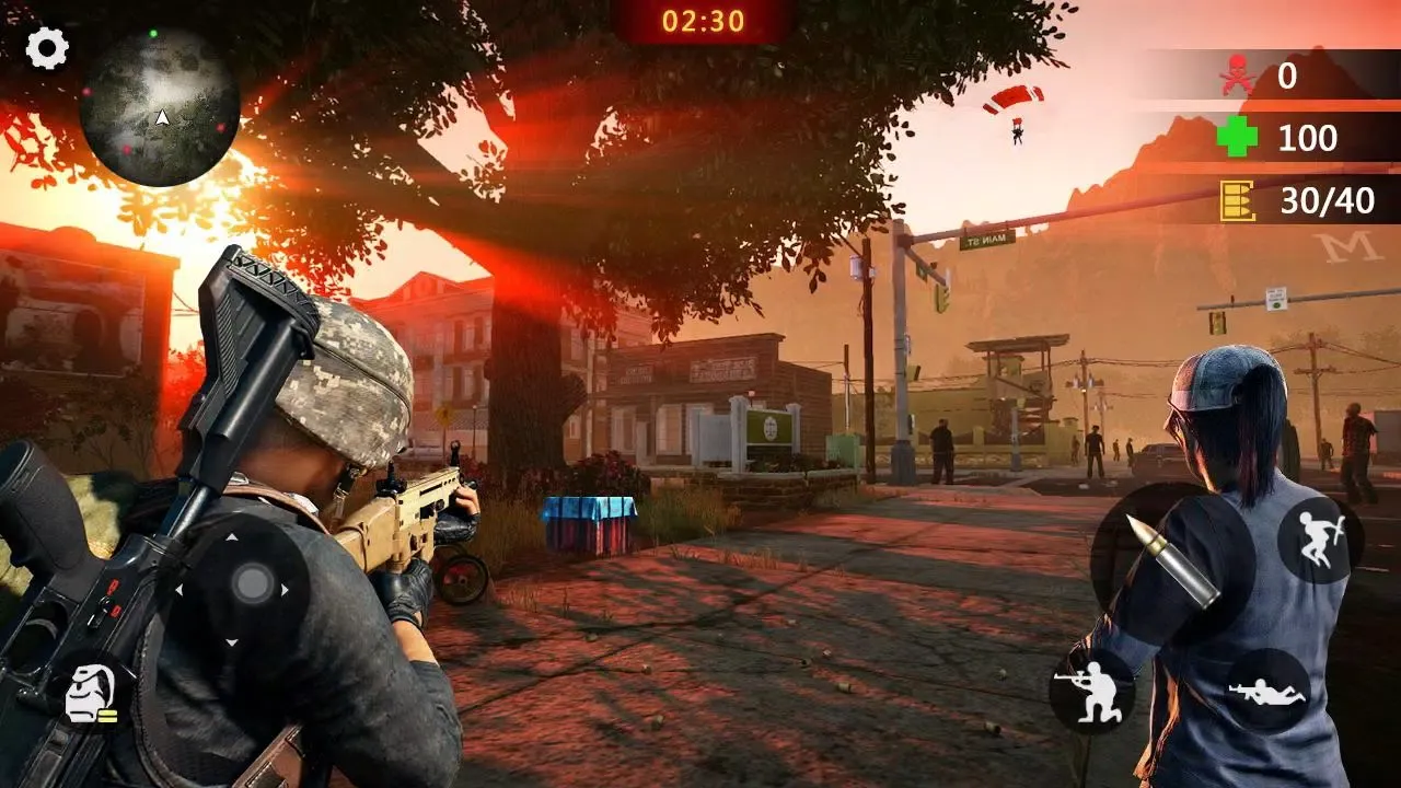 Ảnh chụp màn hình của Zombie 3D Gun Trigger: PvP