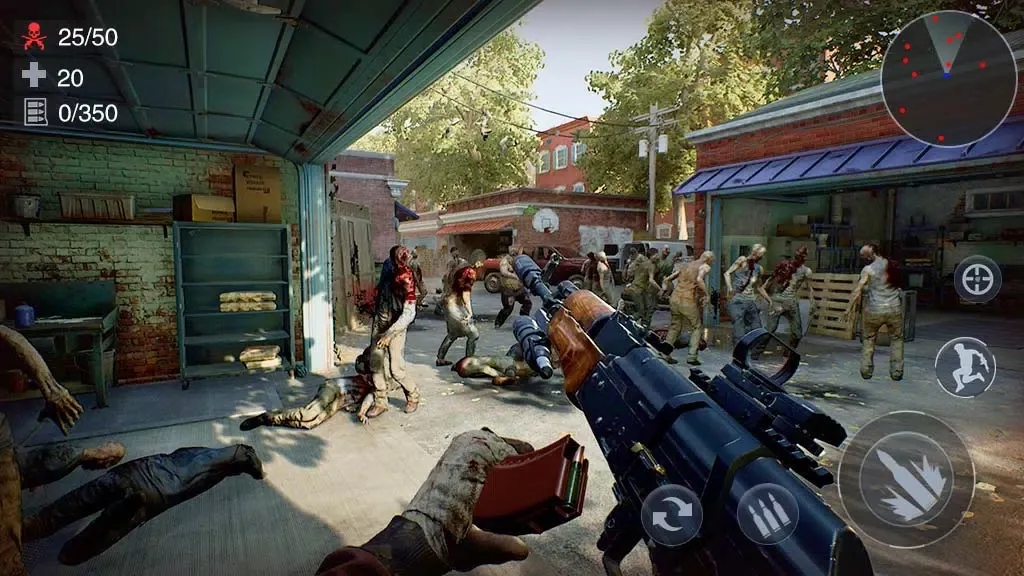 Ảnh chụp màn hình của Zombie 3D Gun Trigger: PvP