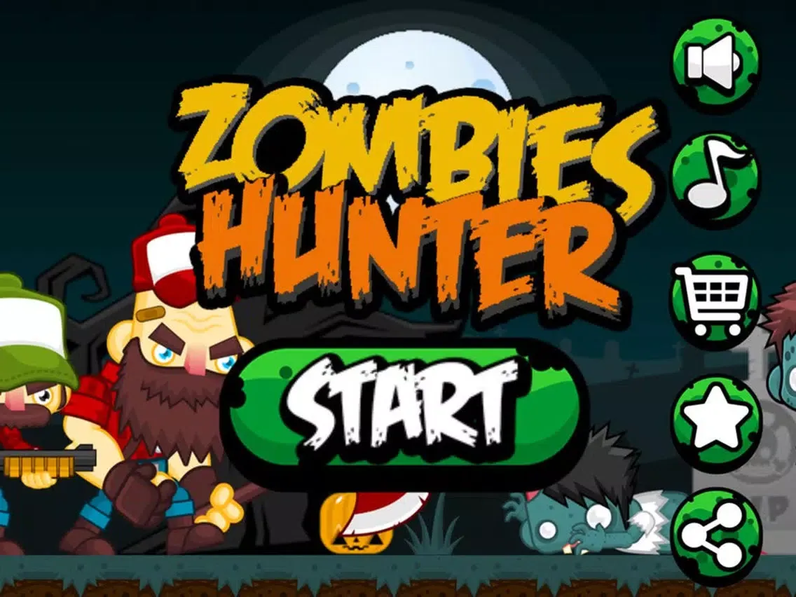 Zombies Hunter - Shooting Game iPad 應用截圖
