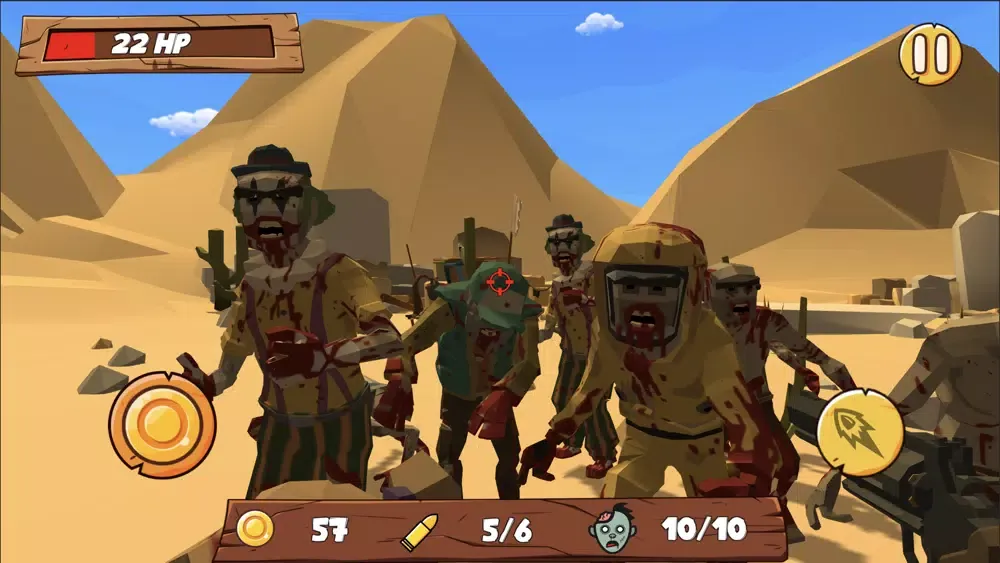 Capturas de tela do Zombie Smasher Simulator 2022
