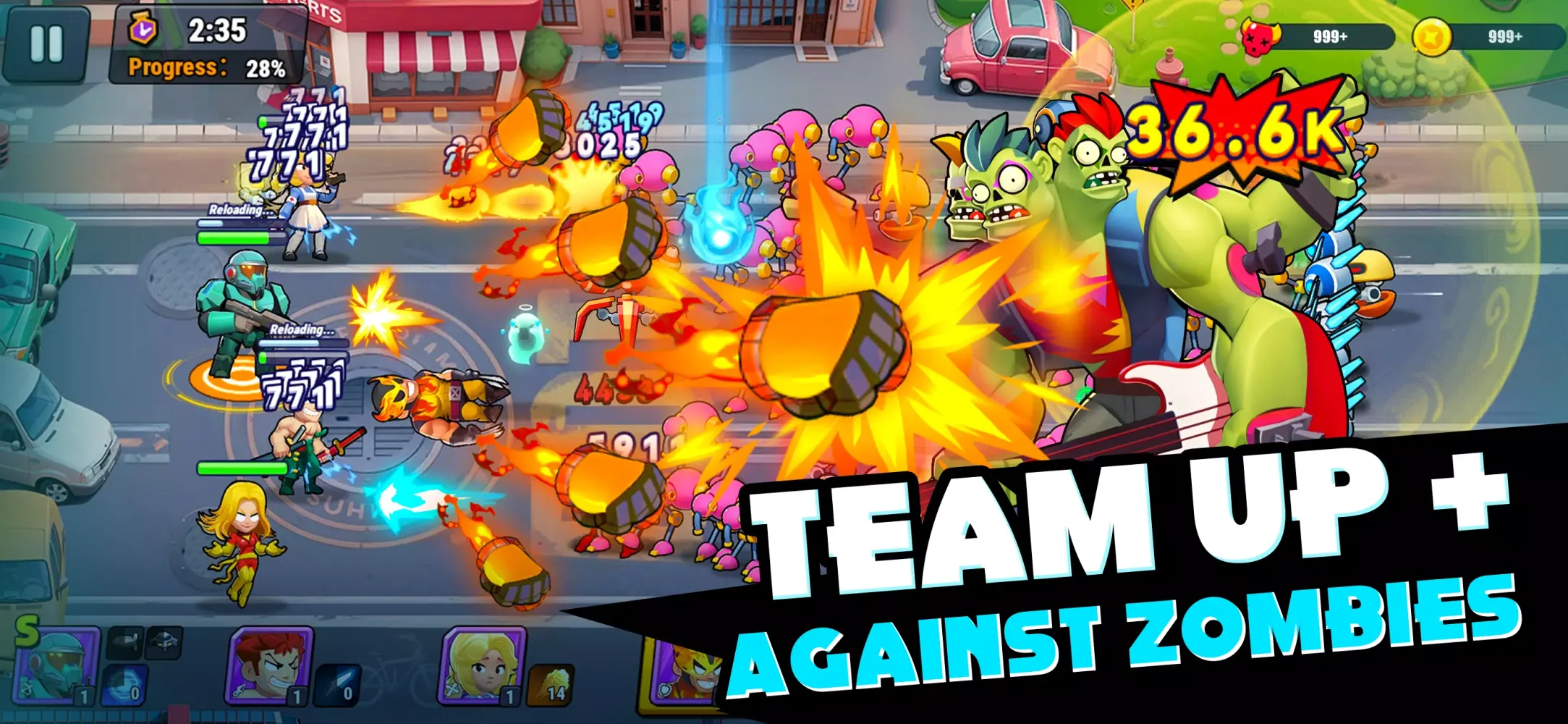 Zombies Party 스크린샷