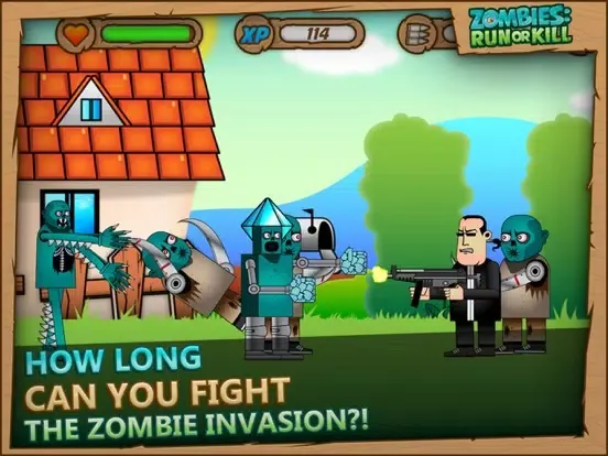 صور Zombies Run or Kill iPad 