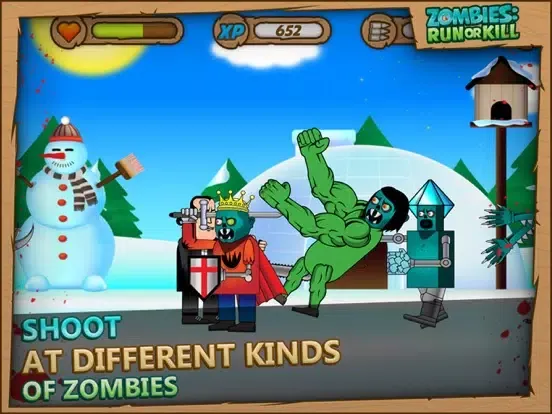 صور Zombies Run or Kill iPad 