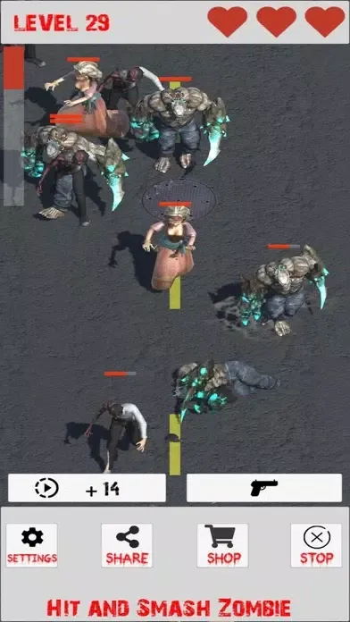 Smash Zombies: Hit and Smash应用截图