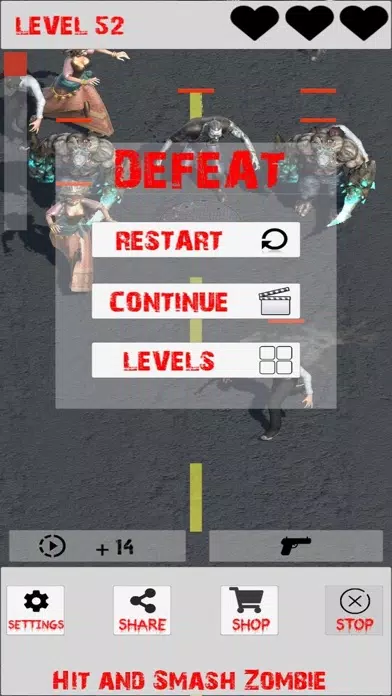 Captures d'écran de Smash Zombies: Hit and Smash