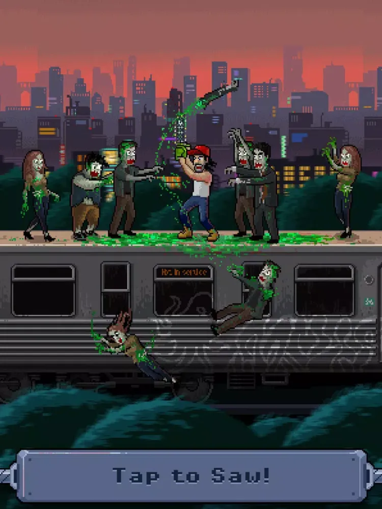 Zombie Train Survival Fight iPad  Screenshots