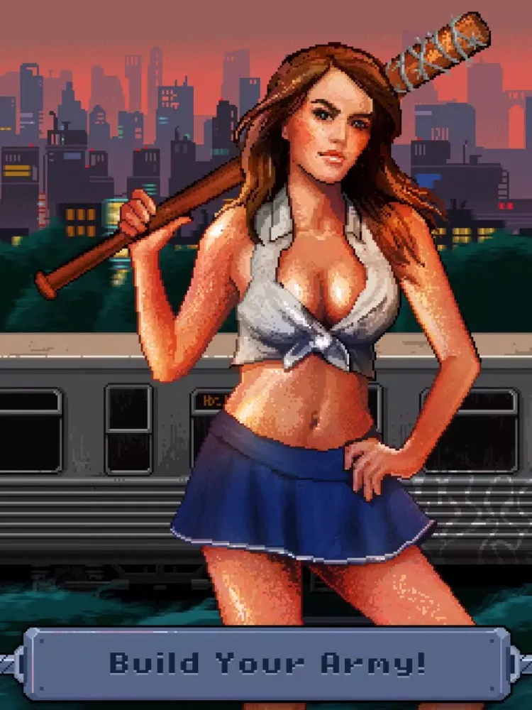 Zombie Train Survival Fight iPad  Screenshots
