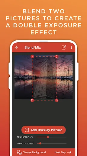 ภาพหน้าจอของ Image Combiner & Editor