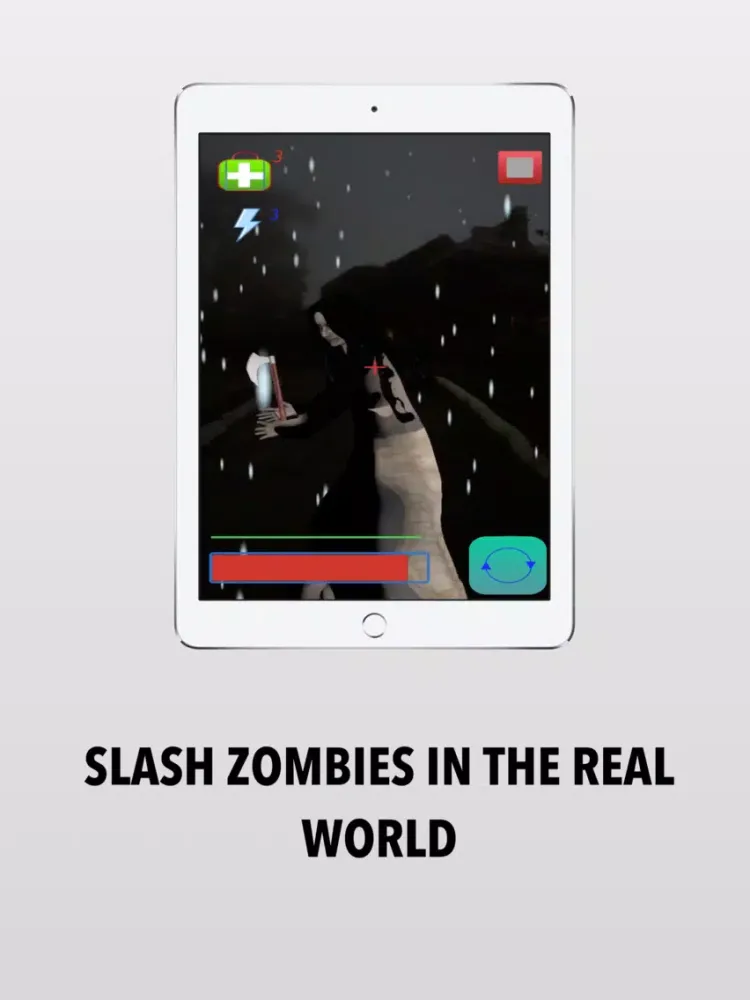 ZombSlash AR iPad  स्क्रीनशॉट