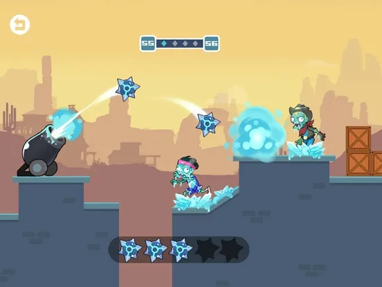 Capturas de pantalla de Zombie Cannon Shot iPad 