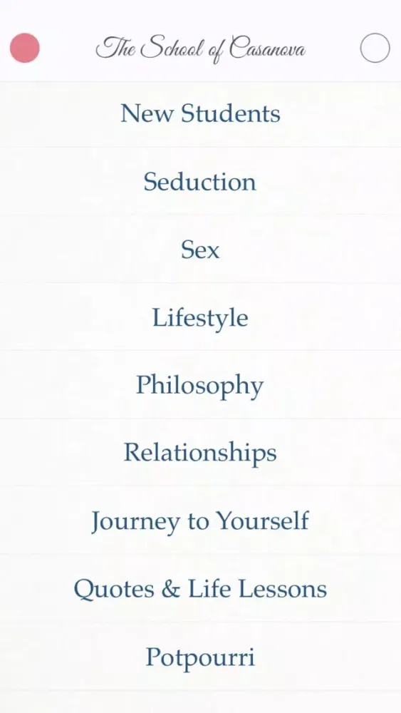 The School of Casanova Screenshots