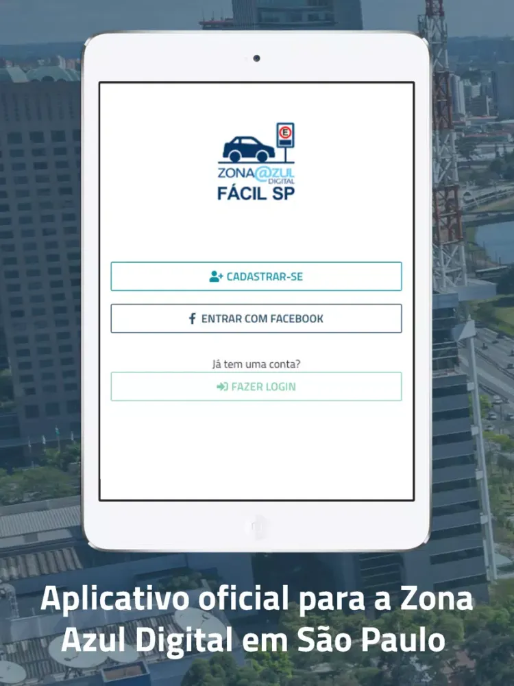 ภาพหน้าจอของ Zona Azul São Paulo SP Fácil iPad 