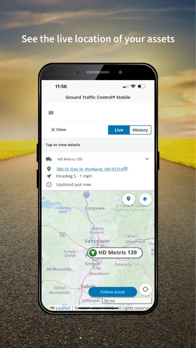Capturas de pantalla de Zonar GTC Mobile
