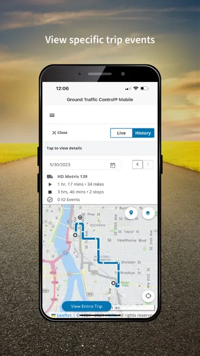 Capturas de pantalla de Zonar GTC Mobile