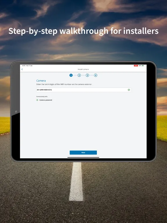 Zonar Coach™ Installer iPad  Screenshots