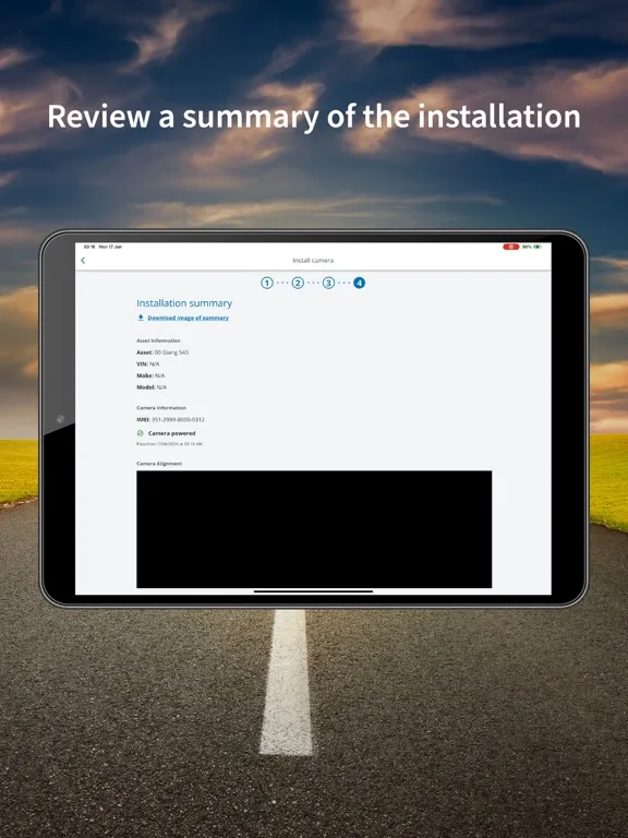 Zonar Coach™ Installer iPad  Screenshots