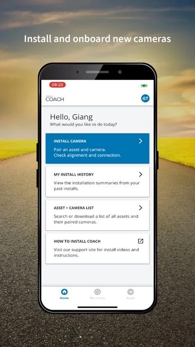 Zonar Coach™ Installer Screenshots