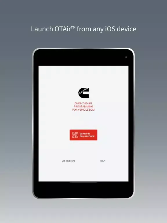ภาพหน้าจอของ Zonar OTAir for Cummins Engine iPad 
