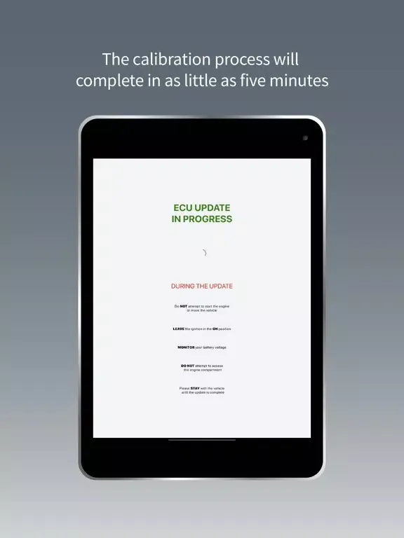 ภาพหน้าจอของ Zonar OTAir for Cummins Engine iPad 