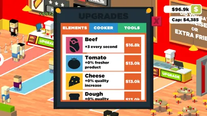 Tangkapan layar FastFood Inc.