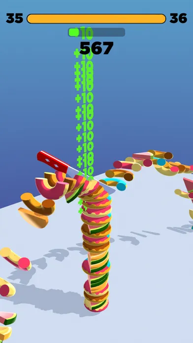 Zrzuty ekranu Food Rush 3D